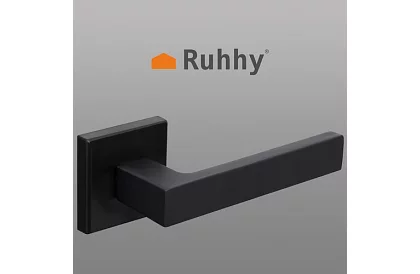 Klamka drzwiowa – klamka czarna matowa