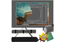 Podkładka do układania puzzli - 115 × 67 cm