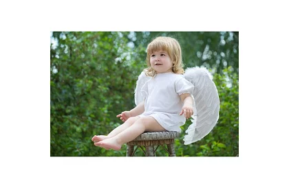 Kostium anioła z skrzydłami