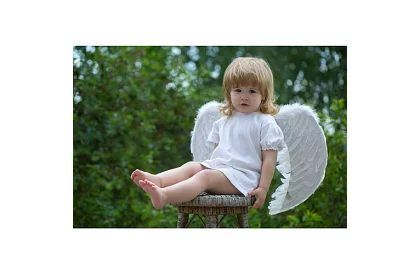 Kostium anioła z skrzydłami