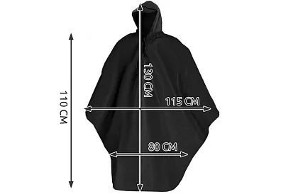 Peleryna rowerowa - poncho na deszcz