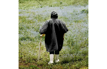 Peleryna rowerowa - poncho na deszcz