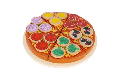 Zestaw do krojenia – drewniana pizza do krojenia + nóż