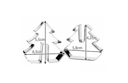 Zestaw foremek do ciastek