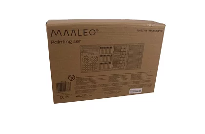 Zestaw dużych farb 144 szt. + walizka