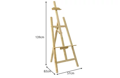 Stojak malarski drewniany