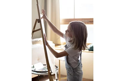 Stojak malarski drewniany