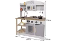 Drewniana kuchnia dla dzieci z akcesoriami
