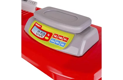 Sklep dziecięcy – supermarket z wózkiem i akcesoriami