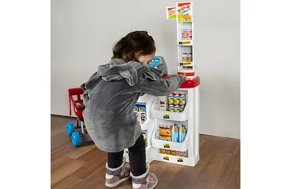 Sklep dziecięcy – supermarket z wózkiem i akcesoriami
