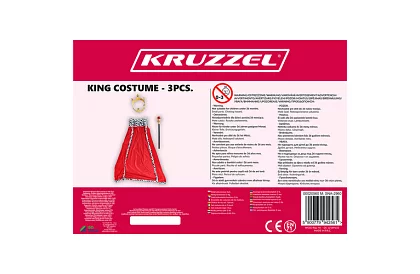 Kostium króla + akcesoria