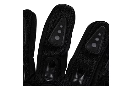 Czarne rękawice motocyklowe - XL