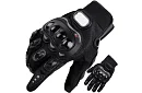 Czarne rękawice motocyklowe - XL