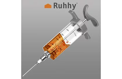 Injektor do mięsa + 3 igły