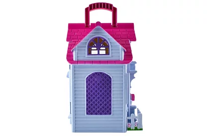 Składany domek dla lalek