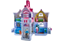 Składany domek dla lalek