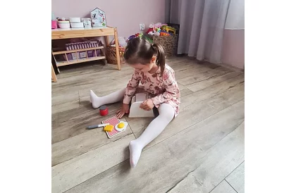 Drewniany toster dla małych kucharzy