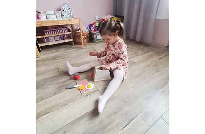 Drewniany toster dla małych kucharzy