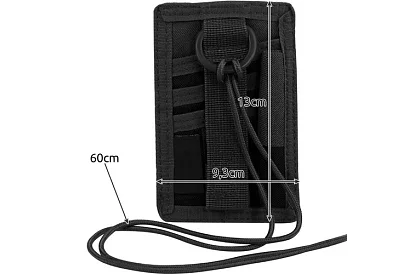 Etui na dokumenty z przezroczystym okienkiem