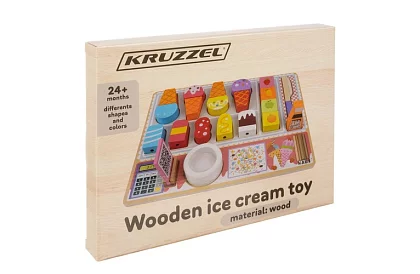 Drewniana lodziarnia – sklep dla dzieci