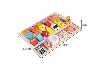 Drewniana lodziarnia – sklep dla dzieci