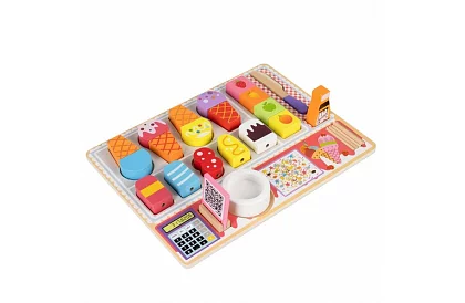 Drewniana lodziarnia – sklep dla dzieci