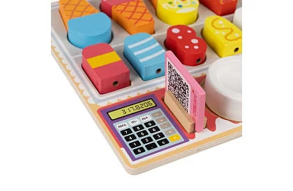 Drewniana lodziarnia – sklep dla dzieci