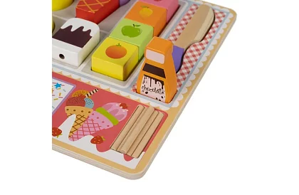 Drewniana lodziarnia – sklep dla dzieci