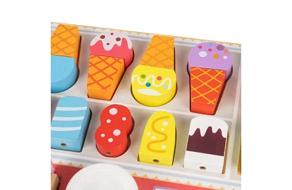 Drewniana lodziarnia – sklep dla dzieci
