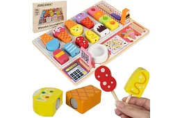 Drewniana lodziarnia – sklep dla dzieci