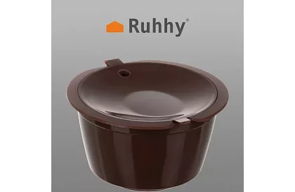 Zestaw 6 sztuk wielokrotnego użytku kapsułek do kawy