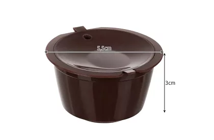 Zestaw 6 sztuk wielokrotnego użytku kapsułek do kawy