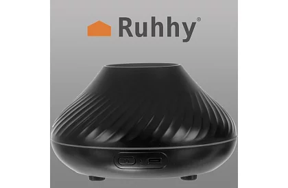 Aromatyczny dyfuzor z efektem płonącego płomienia + 3 olejki aromatyczne