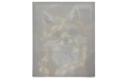 Malowanie według numerów - lis - 40x50 cm