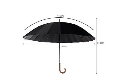Duży parasol XXL - 124 cm