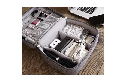 Organizer podróżny na kable i ładowarki