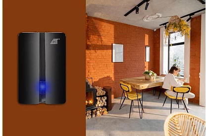 Bezprzewodowy dzwonek odporny na wodę – zasięg 15 metrów - czarny