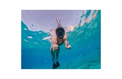 Maska do nurkowania na twarz - rozmiar S/M