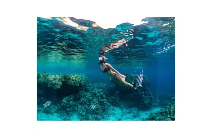 Maska do nurkowania na twarz - rozmiar S/M