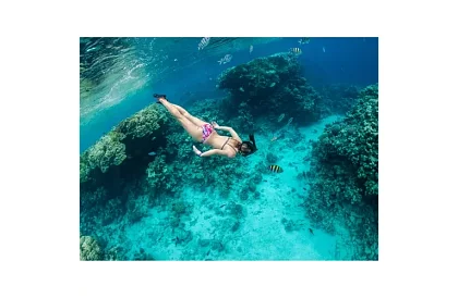 Maska do nurkowania na twarz - rozmiar S/M