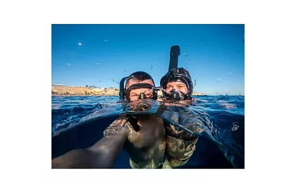 Maska do nurkowania na twarz - rozmiar S/M