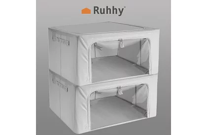 Organizery do przechowywania tekstyliów – 2 x 24 l