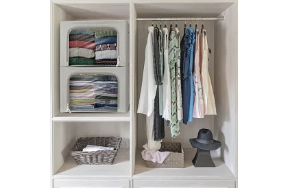 Organizery do przechowywania tekstyliów – 2 x 24 l