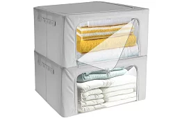 Organizery do przechowywania tekstyliów – 2 x 24 l