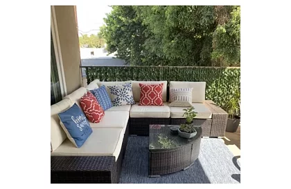 Żywy płot sztuczny 300 cm – Bluszcz