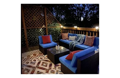 Żywy płot sztuczny 300 cm – Bluszcz