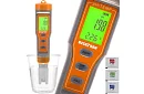 Elektroniczny tester pH z funkcją ATC i termometrem