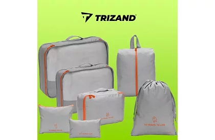 Organizery podróżne – zestaw 7 szt.