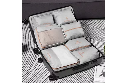 Organizery podróżne – zestaw 7 szt.