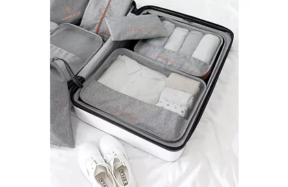 Organizery podróżne – zestaw 7 szt.